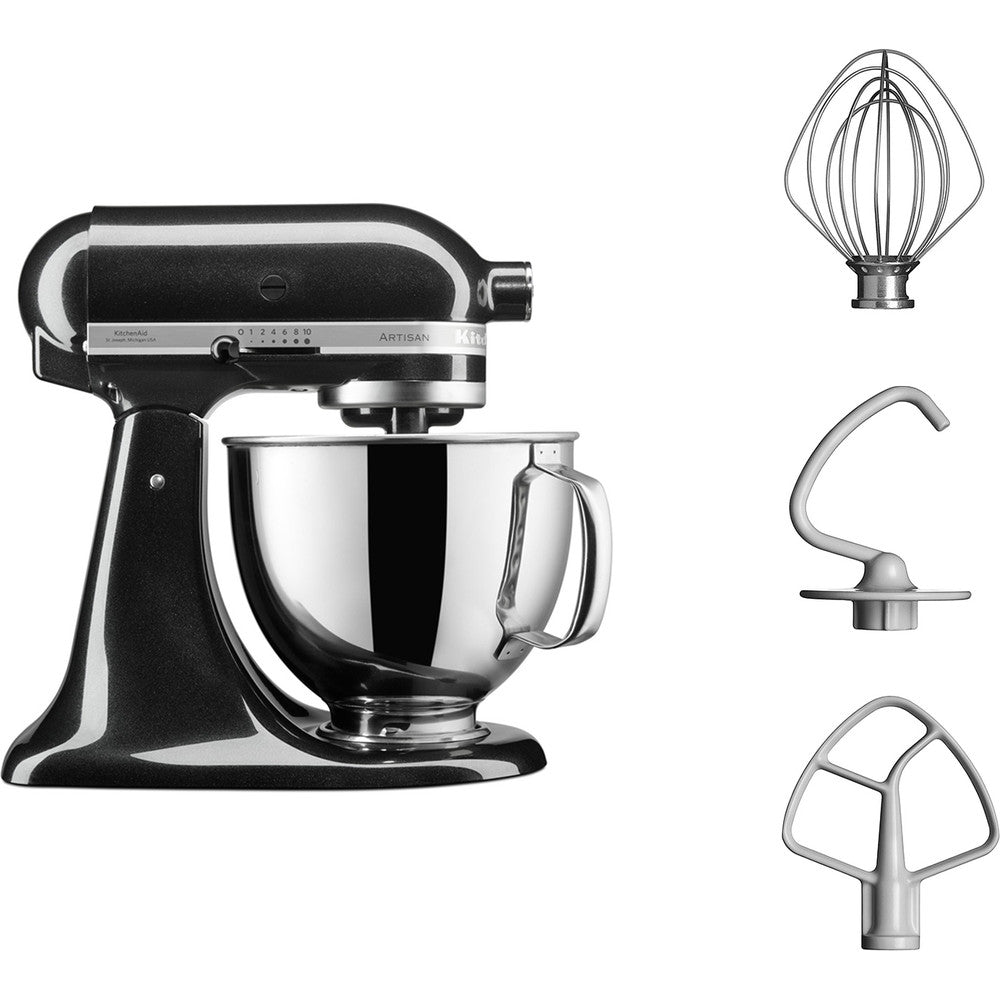 Mixer Artisan 4.8L, Model 125, Onyx Black - KitchenAid