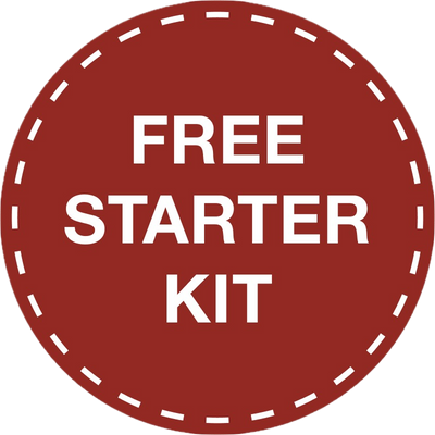 Free Starter kit included